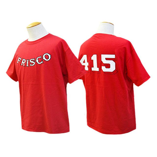 全3色【415 CLOTHING/415クロージング】「Printed S/S Tee”FRISCO 415