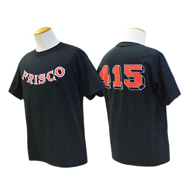 全3色【415 CLOTHING/415クロージング】「Printed S/S Tee”FRISCO 415