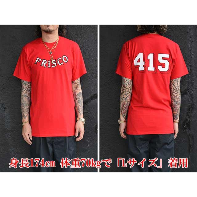 全3色【415 CLOTHING/415クロージング】「Printed S/S Tee”FRISCO 415