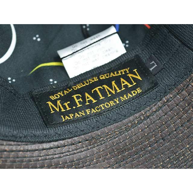 全2色【Mr.FATMAN/ミスターファットマン】2024AW「Leather Fatigue Hat