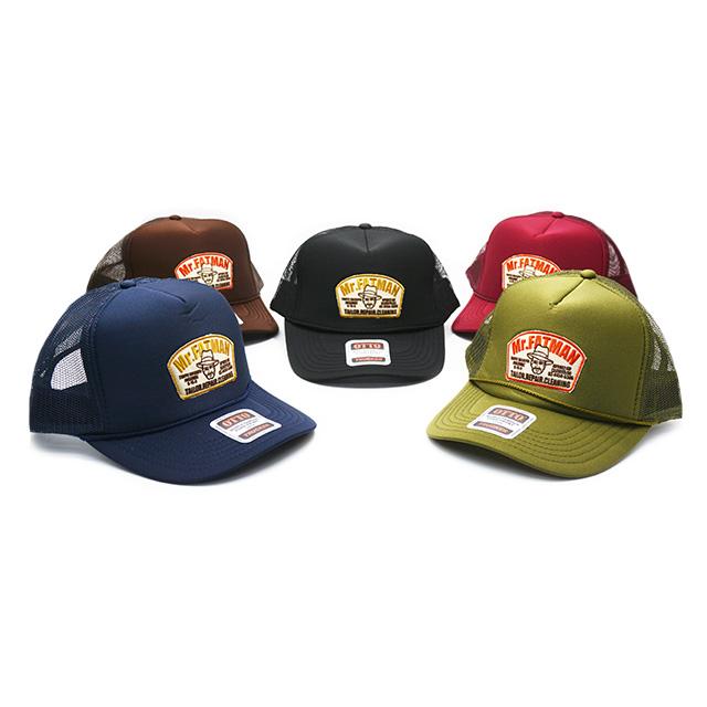 全5色【Mr.FATMAN/ミスターファットマン】2025SS「Wappen Mesh Cap