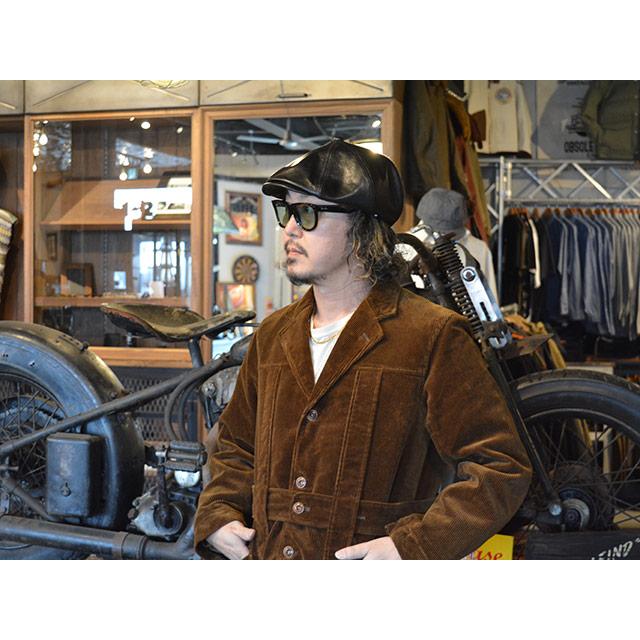 Mr.FATMAN/ミスターファットマン】2025AW「Leather Big Casquette