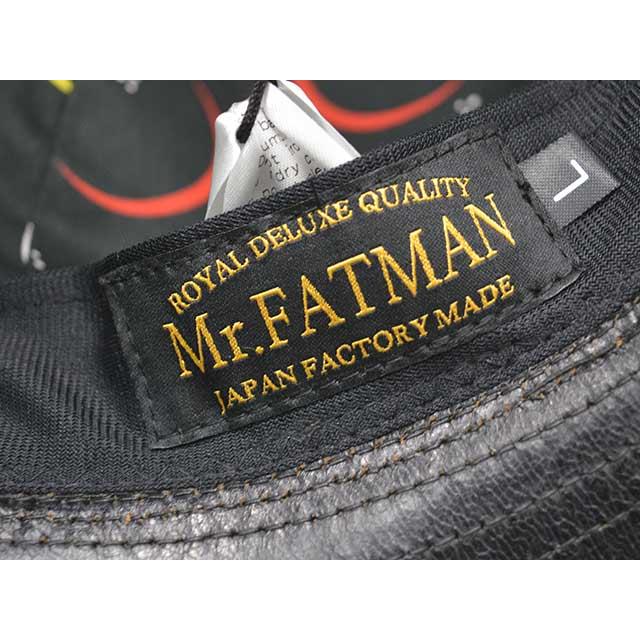 Mr.FATMAN/ミスターファットマン】2025AW「Leather Fatigue Hat/レザー