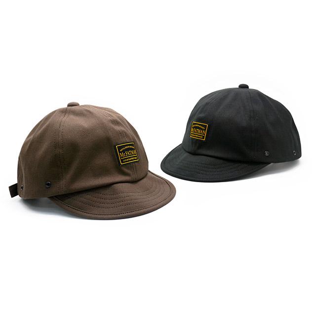 全2色【Mr.FATMAN/ミスターファットマン】2026SS「OX Short Brim Cap