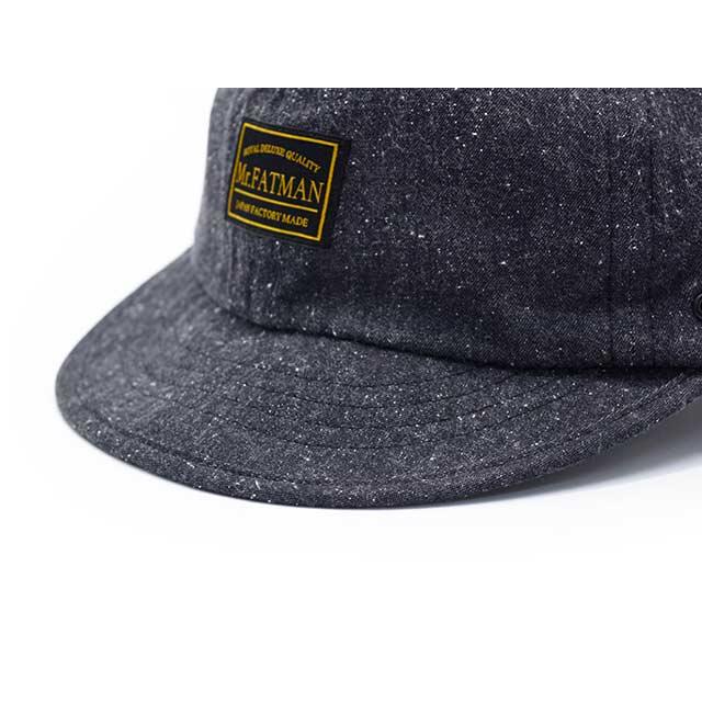 【Mr.FATMAN/ミスターファットマン】2026SS「Denim Short Brim Cap/デニムショートブリムキャップ」(5261007)(ファットハッター/アメカジ/ウルフパック) |  | 02