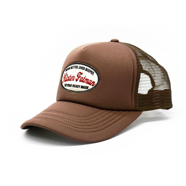 全6色【Mr.FATMAN/ミスターファットマン】2026SS「Wappen Mesh Cap