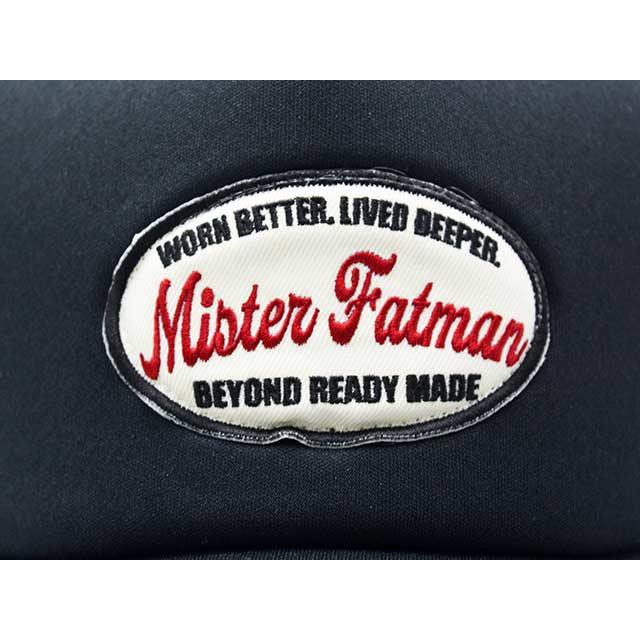 全6色【Mr.FATMAN/ミスターファットマン】2026SS「Wappen Mesh Cap