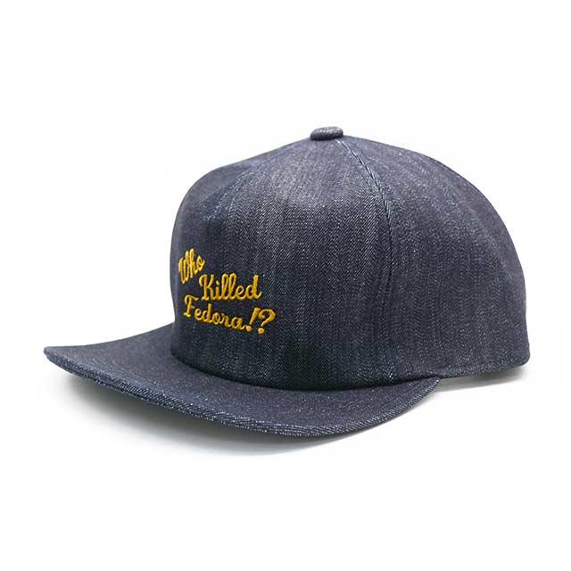 全3色【Mr.FATMAN/ミスターファットマン】2026SS「Embroidery Flip Cap