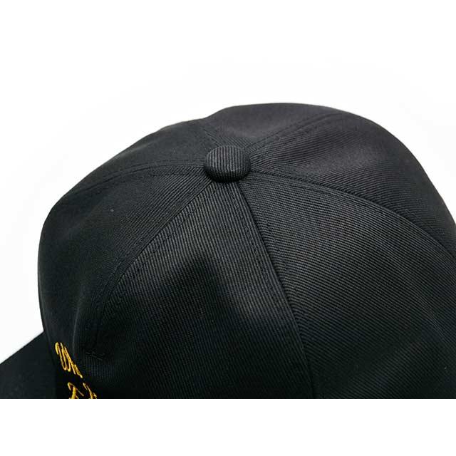 全3色【Mr.FATMAN/ミスターファットマン】2026SS「Embroidery Flip Cap
