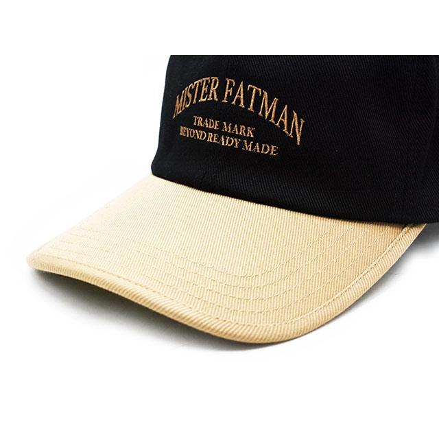 Mr.FATMAN/ミスターファットマン】2026AW「Two Tone Embroidery Cap