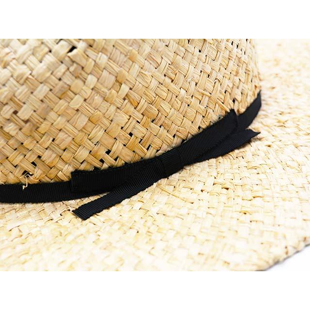 未使用品 Mr.FATMAN ファットハッター 天然草木100% ハット 麦藁 Mr.FATMAN ミスターファットマン 6261001 BIRDS EYE COCONUTS フェドラ