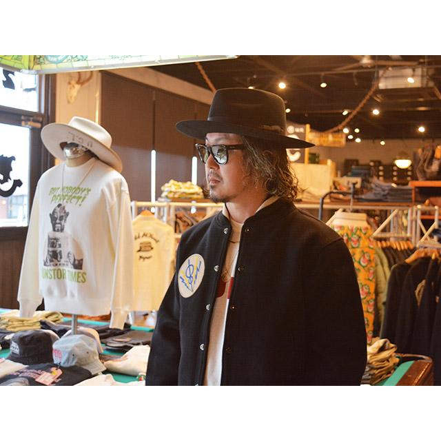 J.J. WILLIAMS FEDORA by Mr.FATMAN/J.J.ウィリアムスフェドラby