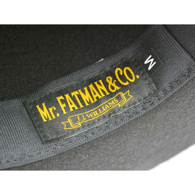 全3色【J.J. WILLIAMS FEDORA by Mr.FATMAN/J.J.ウィリアムスフェドラ