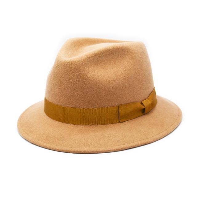 全3色【J.J. WILLIAMS FEDORA by Mr.FATMAN/J.J.ウィリアムスフェドラbyミスターファットマン】2026AW「Stagger Wool Hat/スタッガーウールハット」(6263003) |  | 02