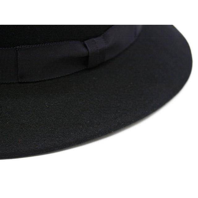 全3色【J.J. WILLIAMS FEDORA by Mr.FATMAN/J.J.ウィリアムスフェドラbyミスターファットマン】2026AW「Stagger Wool Hat/スタッガーウールハット」(6263003) |  | 05
