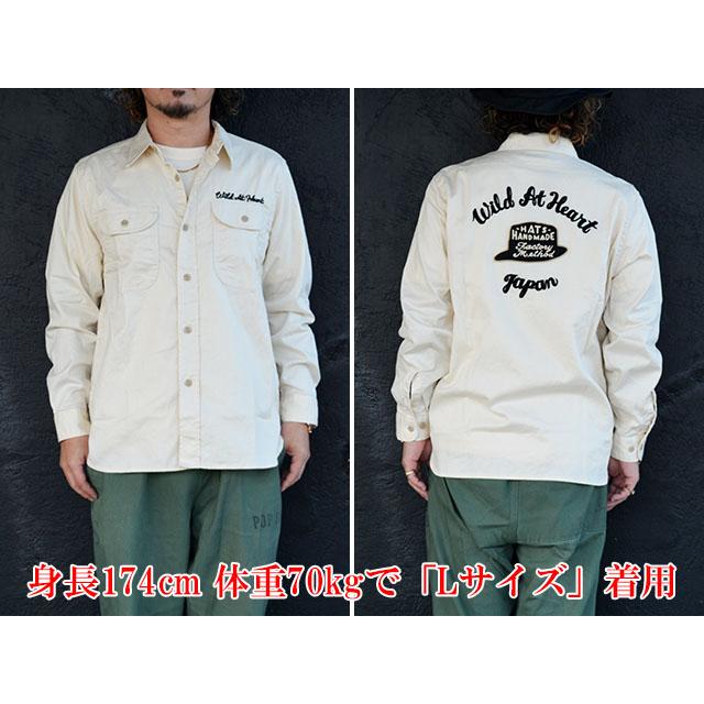 WILD AT HEART/ワイルドアットハート】2025AW「Cotton Work L/S Shirts