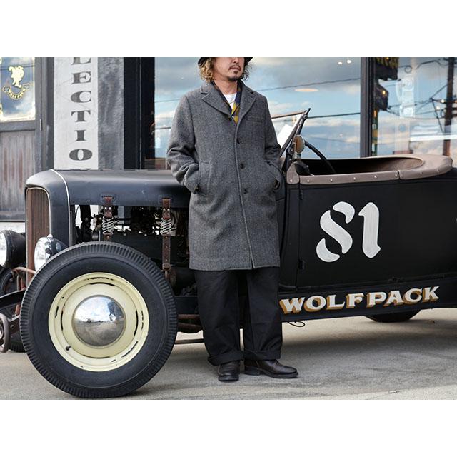 WILD AT HEART/ワイルドアットハート】2025AW「Herringbone Wool Coat