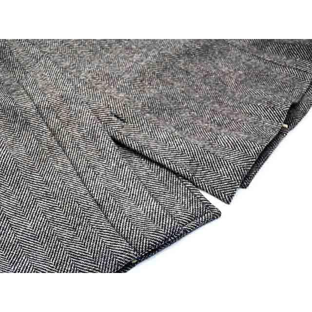 【WILD AT HEART/ワイルドアットハート】2025AW「Herringbone Wool Coat/ヘリンボーンウールコート」(8253010)(UNCHANGING LOVE/POP EYES//MONSTOR TIMES)の画像