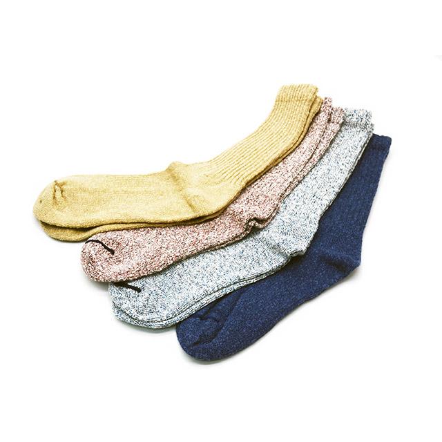 全4色【RED WING/レッドウイング】「Cotton Blend Ragg Crew Socks/コットンブレンド ラグクルーソックス」(97656)(アメカジ/プレゼント/靴下/ウルフパック) |  | 01