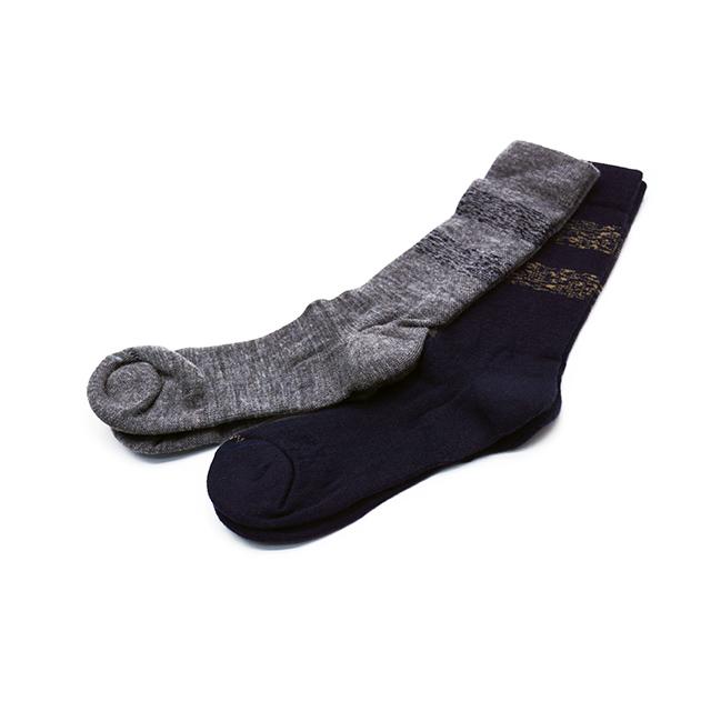 全2色【RED WING/レッドウイング】「Wool Blend Striped Crew Socks/ウールブレンド ストライプドクルーソックス」(97676)(アメカジ/靴下/ウルフパック) |  | 01