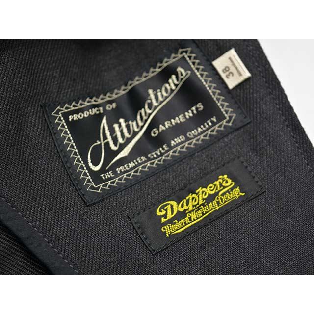全2色【ATTRACTIONS/アトラクションズ】×【Dapper’s/ダッパーズ】2026SS「Classical Linen Tailored Jacket/クラシカルリネンテーラードジャケット」(A20040) |  | 10