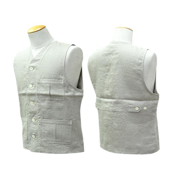 全2色【ATTRACTIONS/アトラクションズ】×【Dapper’s/ダッパーズ】2026SS「Classical Linen Vest/クラシカルリネンベスト」(A20041) |  | 02