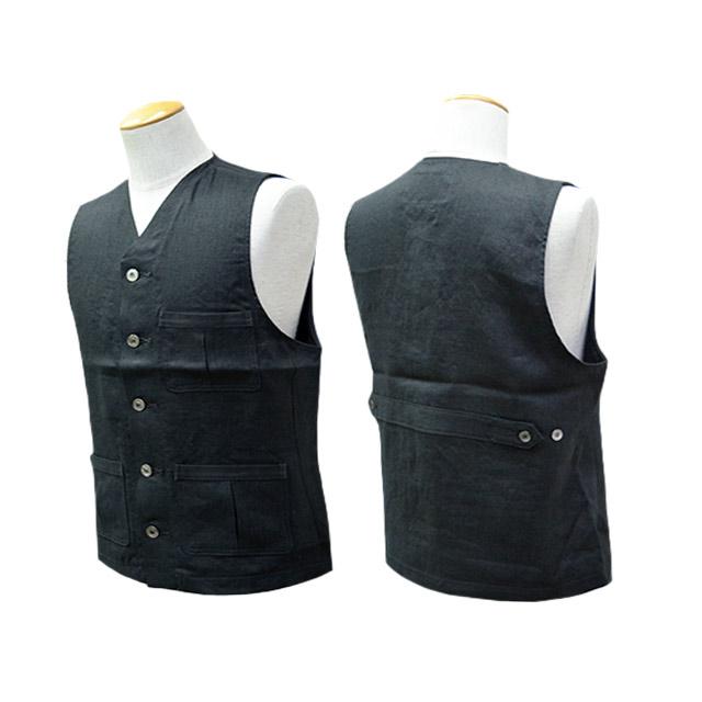全2色【ATTRACTIONS/アトラクションズ】×【Dapper’s/ダッパーズ】2026SS「Classical Linen Vest/クラシカルリネンベスト」(A20041) |  | 03