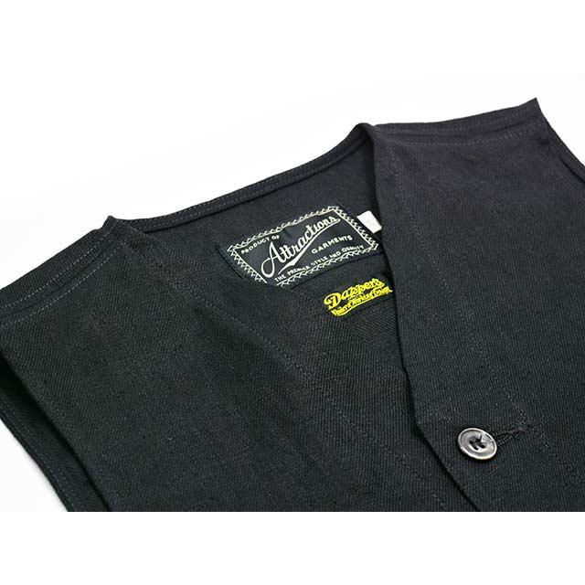 全2色【ATTRACTIONS/アトラクションズ】×【Dapper’s/ダッパーズ】2026SS「Classical Linen Vest/クラシカルリネンベスト」(A20041) |  | 04