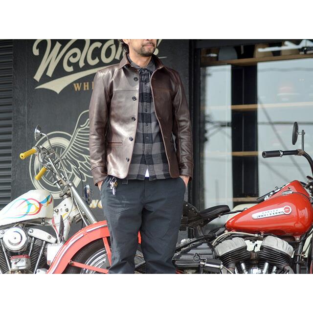 全2色【FINE CREEK&CO/ファインクリークアンドコー】「30'sレザーカー