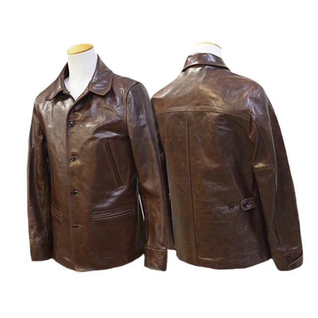 【美品】Kiton キートン レザージャケット ブラウン 40 M イタリア製 全2色【FINE CREEK&CO/ファインクリークアンドコー】「Car Coat”Keaton