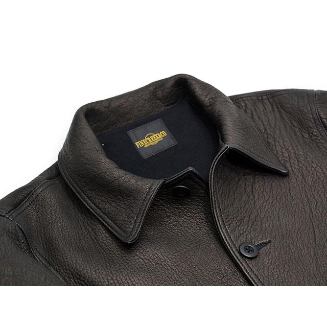 KITON キートン ディア トナカイ 鹿 ウエスタン レザージャケット コート FINE CREEK&CO/ファインクリークアンドコー】「Car Coat”Keaton Deer