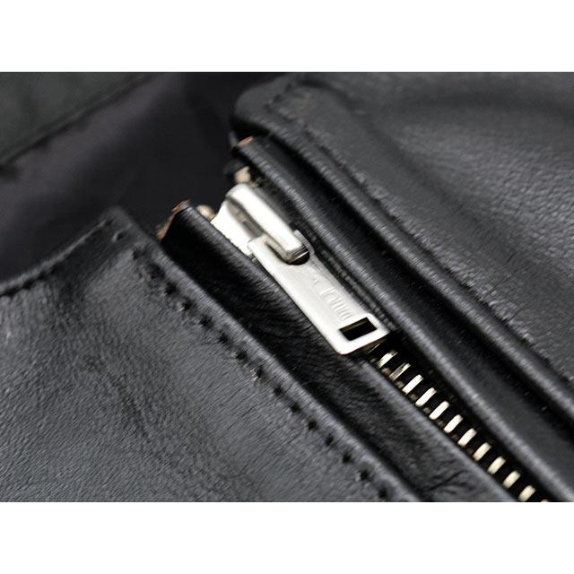 全2色【FINE CREEK&CO/ファインクリークアンドコー】「Collarless Single Riders Jacket”Bud”/バド」(ACJK001)【予約商品/2026年中入荷予定】の画像
