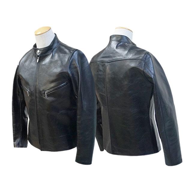 【FINE CREEK&CO/ファインクリークアンドコー】「Single Riders Jacket”Ekins”/シングルライダースジャケット”イーキンス”」(ACJK002)(ウルフパック)の画像