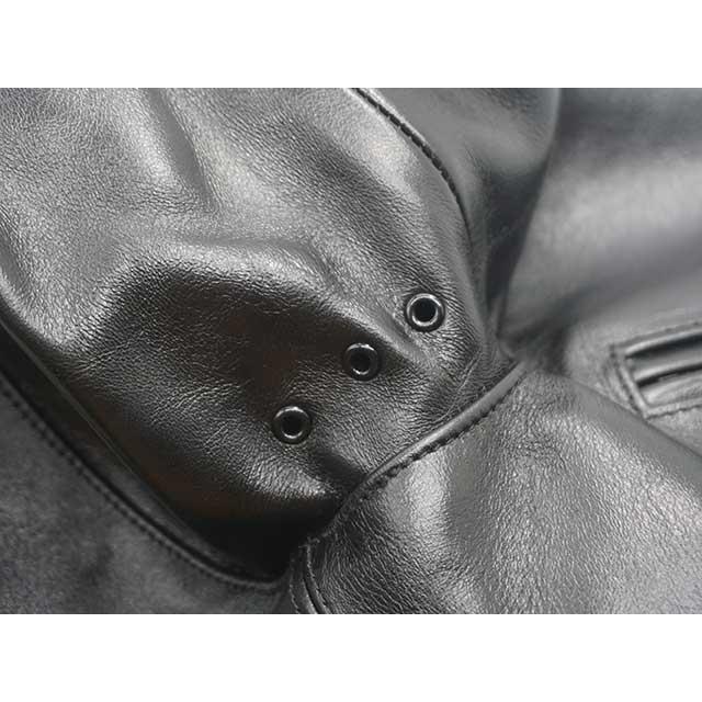 【FINE CREEK&CO/ファインクリークアンドコー】「Single Riders Jacket”Ekins”/シングルライダースジャケット”イーキンス”」(ACJK002)(ウルフパック)の画像