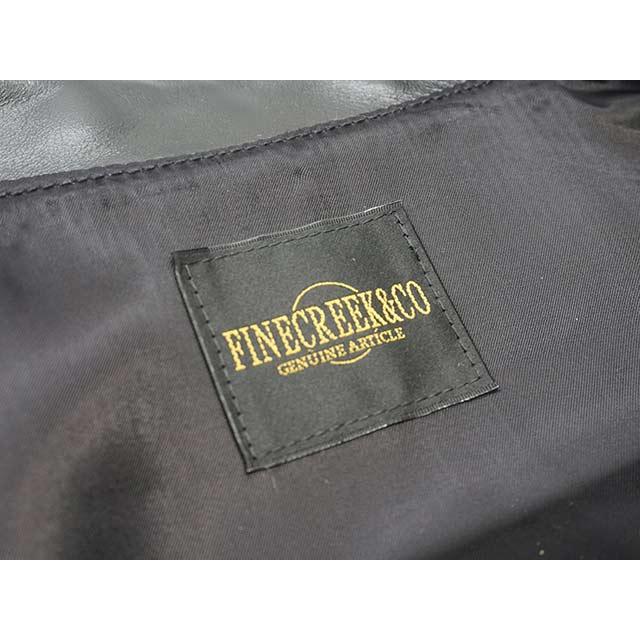 【FINE CREEK&CO/ファインクリークアンドコー】「Single Riders Jacket”Ekins”/シングルライダースジャケット”イーキンス”」(ACJK002)(ウルフパック)の画像