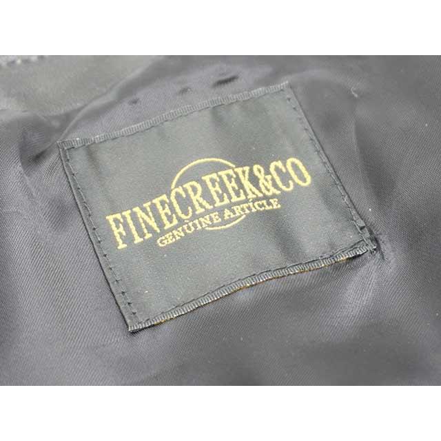 【FINE CREEK&CO/ファインクリークアンドコー】「Collarless Jacket”Heavy Weight Bud”/ヘビーウェイトバド」(ACJK015)【予約商品/2026年中入荷予定】の画像