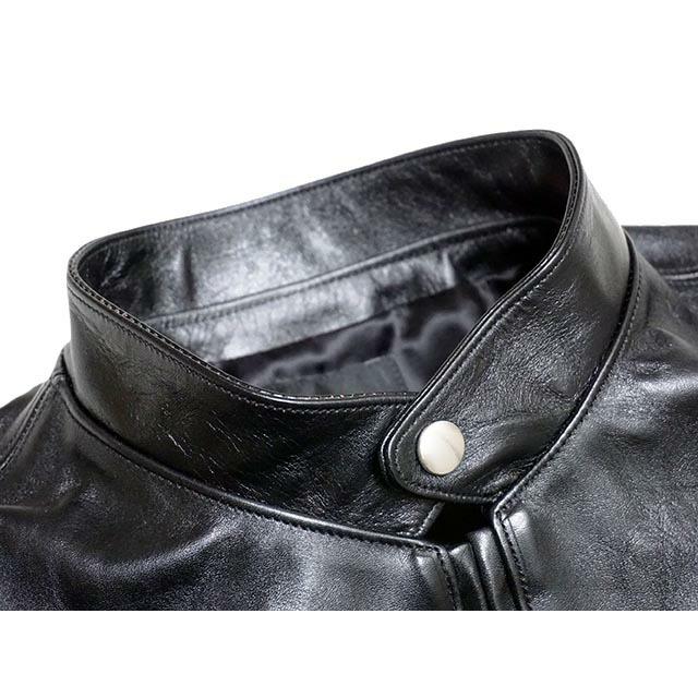 【FINE CREEK&CO/ファインクリークアンドコー】「シングルライダースジャケット”ヘビーウエイトイーキンス”」(ACJK016)【予約商品/2024年3-5月入荷予定】の画像