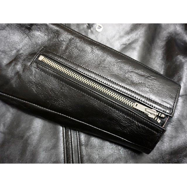 【FINE CREEK&CO/ファインクリークアンドコー】「シングルライダースジャケット”ヘビーウエイトイーキンス”」(ACJK016)【予約商品/2024年3-5月入荷予定】の画像