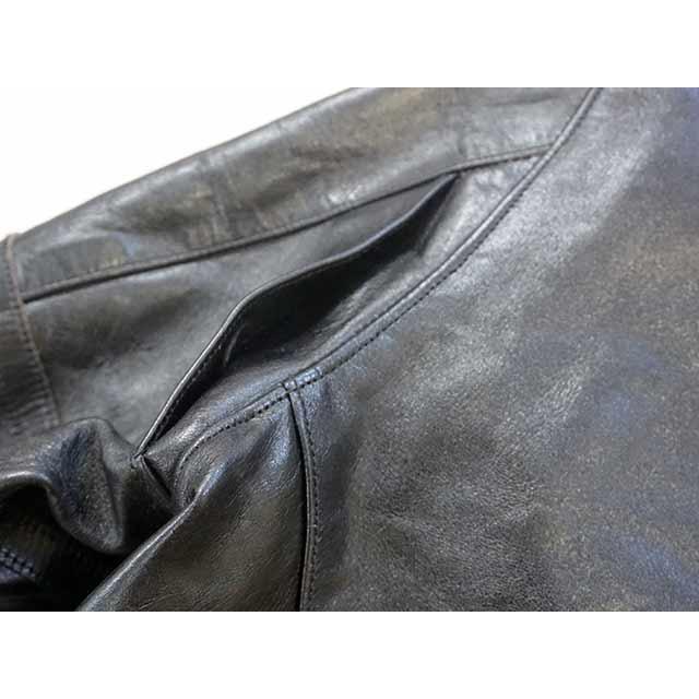 ジャケット・アウター single archive riders jacket Graphpaper】別注 Sheep Leather Single Riders Jacket / スタッフ