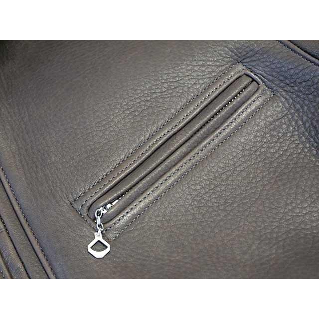 【FINE CREEK&CO/ファインクリークアンドコー】「Single Riders Jacket”Alonzo Deer”/シングルライダースジャケット”アロンゾディア”」(ACJK035)の画像