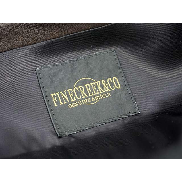 FINE CREEK&CO/ファインクリークアンドコー】「Single Riders Jacket