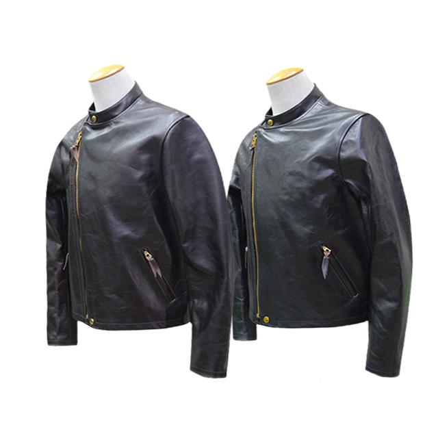 ジャケット・アウター JAPAN CALF NATURAL DYED SINGLE RIDERS 全2色【FINE CREEK&CO/ファインクリークアンドコー】「Single Riders
