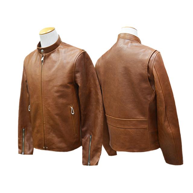 LLOYD ダークブルー シングルライダースジャケット 全2色【FINE CREEK&CO/ファインクリークアンドコー】「Single Riders