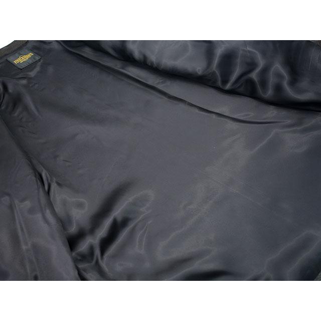 全2色【FINE CREEK&CO/ファインクリークアンドコー】「Collarless Paded Single Riders Jacket”Bad Deer”/”バッドディア”」(ACJK053)の画像