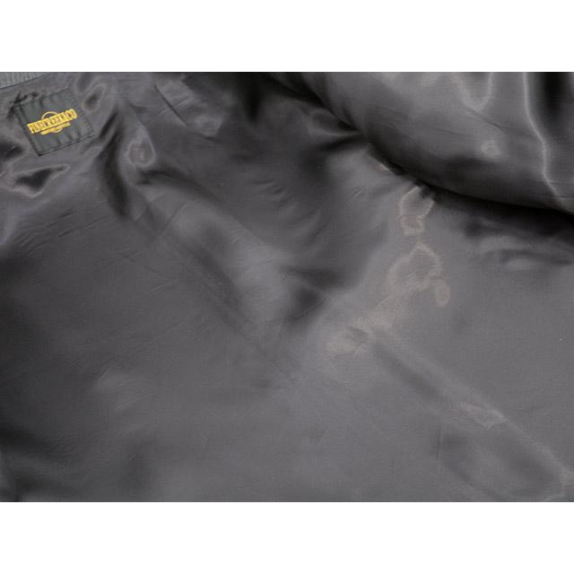 【FINE CREEK&CO/ファインクリークアンドコー】「Collarless Paded Single Riders Jacket”Bad Goat”/ライダースジャケット”バッドゴート”」(ACJK070)の画像