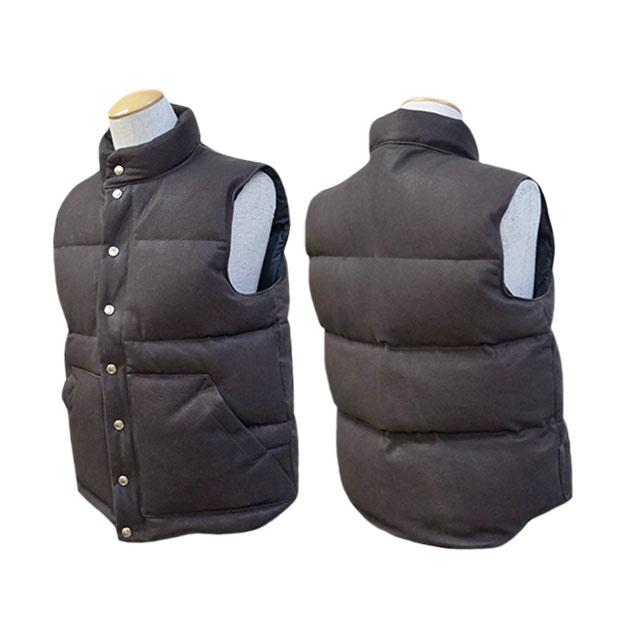 【FINE CREEK&CO/ファインクリークアンドコー】「Deerskin Down Vest ”Law”/ディアスキンダウンベスト”ロー”」(ACVE003)【予約商品/2026年中入荷予定】の画像