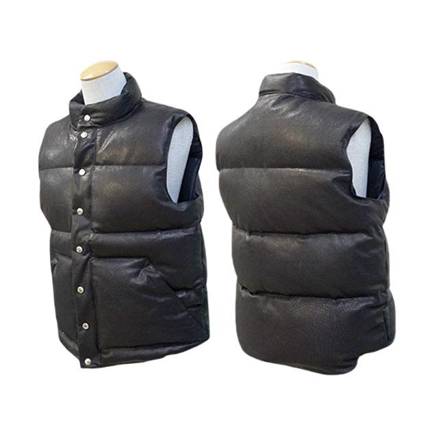 【FINE CREEK&CO/ファインクリークアンドコー】「Deerskin Down Vest ”Law”/ディアスキンダウンベスト”ロー”」(ACVE003)【予約商品/2026年中入荷予定】の画像