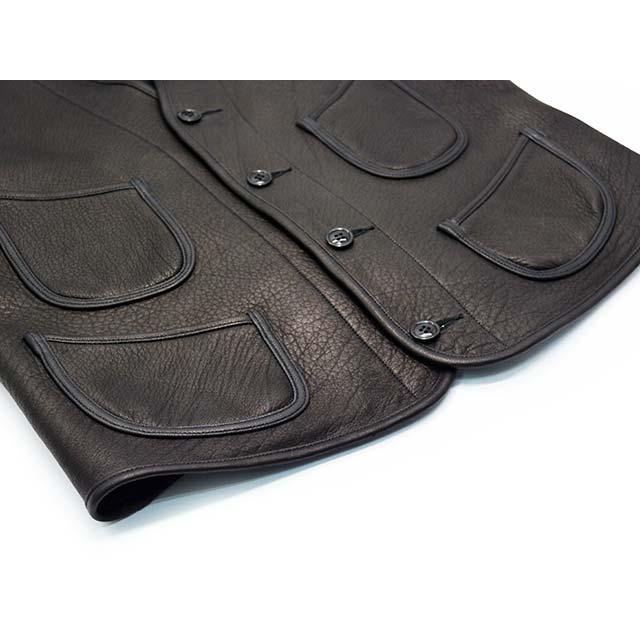 全3色【FINE CREEK&CO/ファインクリークアンドコー】「Work Vest ”Jefferson Deer”/ワークベスト”ジェファーソンディア”」(ACVE004)の画像