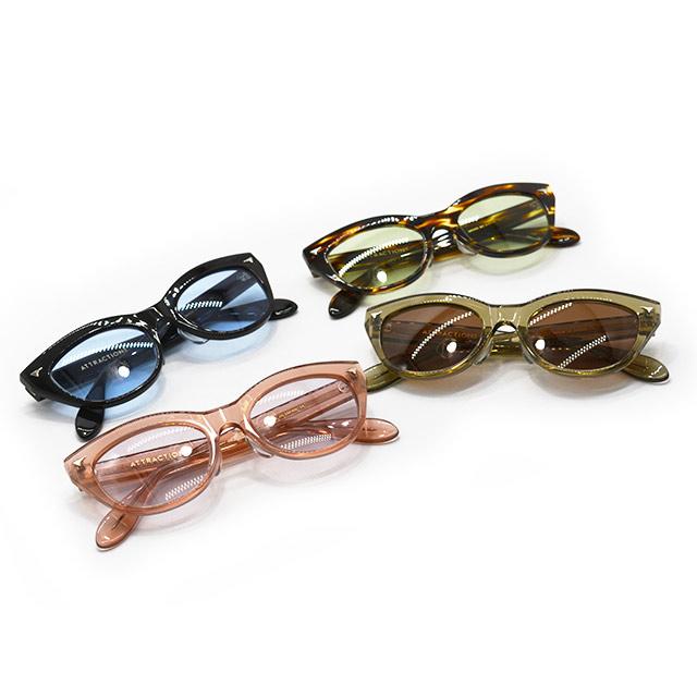 【ATTRACTIONS/アトラクションズ】「Eyewear”Hep Cat”/アイウエア”ヘップキャット”」(AE0004)(ビルトバック/ウエアマスターズ/サングラス/ウルフパック) | 