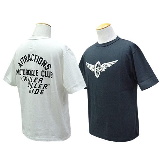 全2色【ATTRACTIONS/アトラクションズ】×【MASA SCLULP/マサスカルプ】2026SS「Flying Wheel S/S Tee/フライングホイールショートスリーブTee」(AM0013) | 